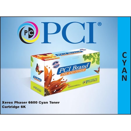 Pci Xerox 106R02241 106R2241 Cyan Toner Ctg 106R02241-PCI